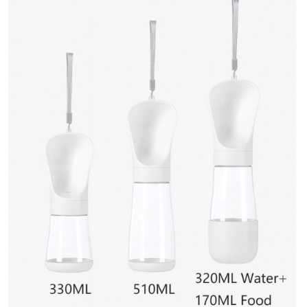 Botella de Agua y Comida para Perros