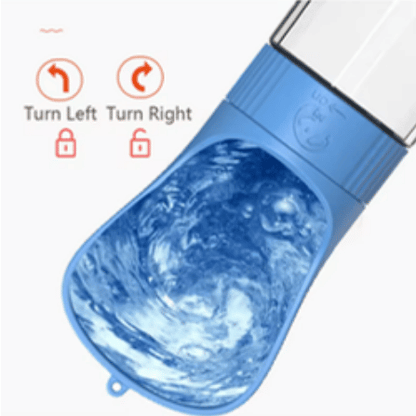 Botella de Agua y Comida para Perros