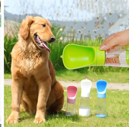 Botella de Agua y Comida para Perros